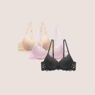 Date Night Lace Reggiseno - Push-Up | 3-Pack | IT